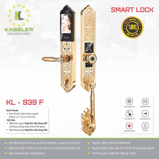 Khóa đại sảnh Kassler KL939-F