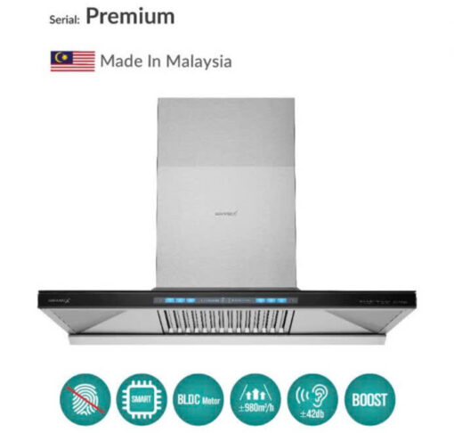 Máy hút mùi GRANDX GX-H70T81B