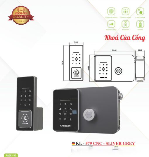 579 cnc silver