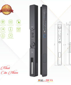 KHÓA CỬA NHÔM VÂN TAY KASSLER KL-599 VS