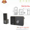 Khóa cửa cổng Kassler KL - 579 CNC Gold Grey