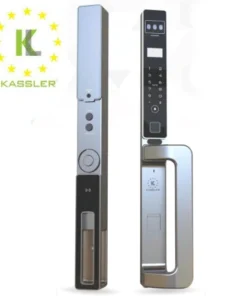 Khóa cửa nhôm nhận diện khuôn mặt Kassler KL-599 CNC gray