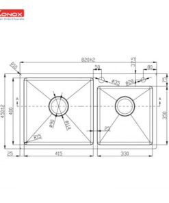 Chau-rua-bat-Overmount-Sink-KN8245DO-ban-ve-500x500