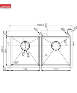 Chau-rua-bat-Overmount-Sink-KN8248DOB-Ban-ve-500x500