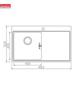 Chau-rua-bat-Topmount-Sink-Unico-8652-ban-ve-500x500
