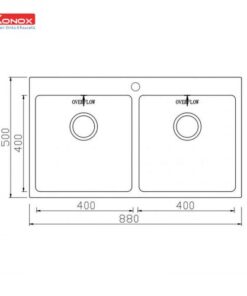 Chau-rua-bat-Topmount-Sink-Unico-8850-ban-ve-500x500