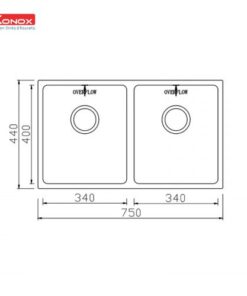 Chau-rua-bat-Undermount-Sink-Cube-7544DU-ban-ve-500x500