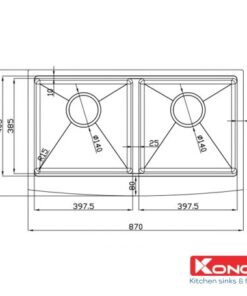 chau-rua-bat-Workstation-Sink-Apron-Sink-KN8751DA-Curve-thong-so-ky-thuat-500x455