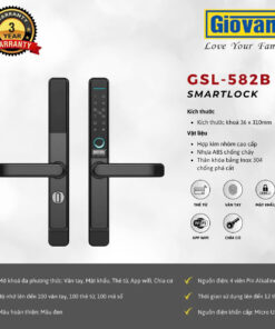 Khóa cửa nhôm GIOVANI GSL-582B