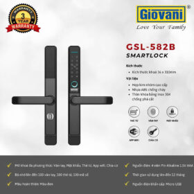 Khóa cửa nhôm GIOVANI GSL-582B